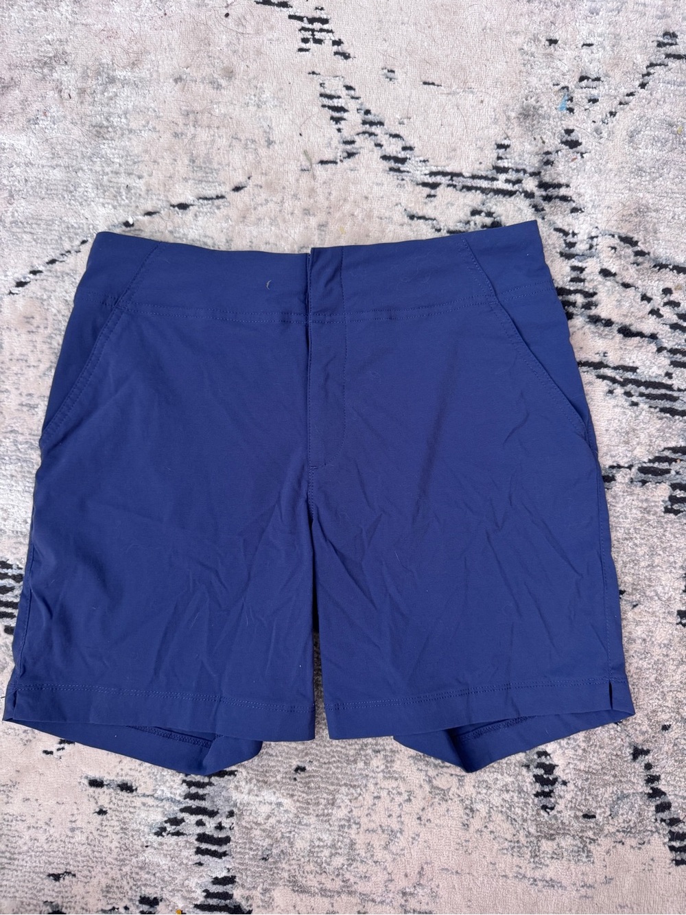 Womens Performance Navy Blue Shorts